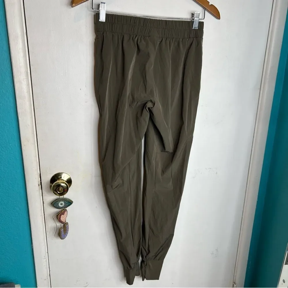 NIKE Dri-FIT Training Joggers Olive Green Size XS